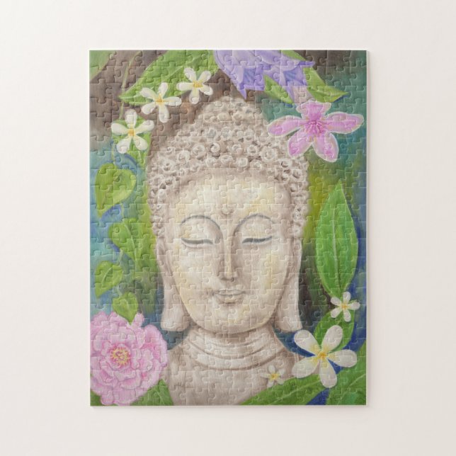 Buddha Flower puzzle (Vertical)