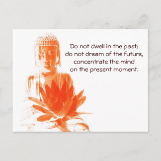 Buddha Gautama quote postcard