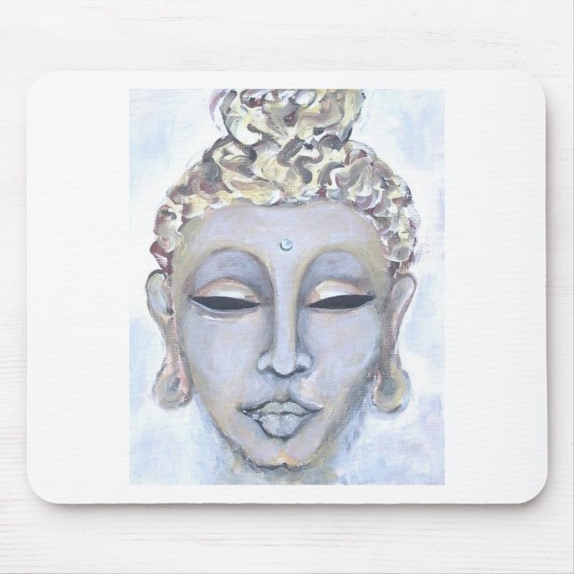 Buddha Glow Mouse Pad (Front)