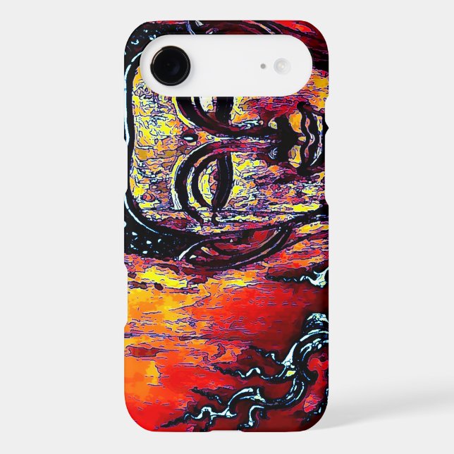 Buddha Graphic Art iPhone 6 Case (Back)