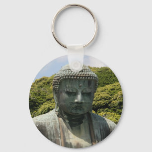 buddha green keychain