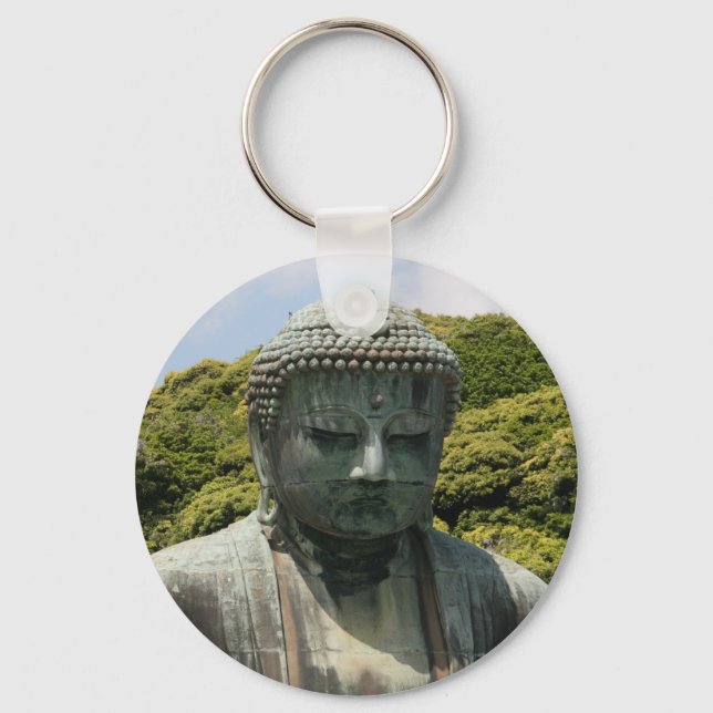 buddha green keychain (Front)