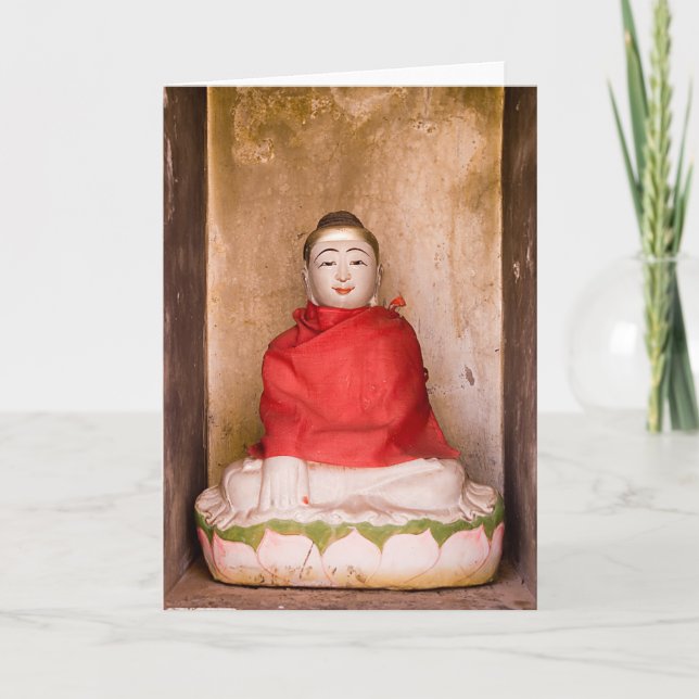 Buddha • Greeting Card (Front)
