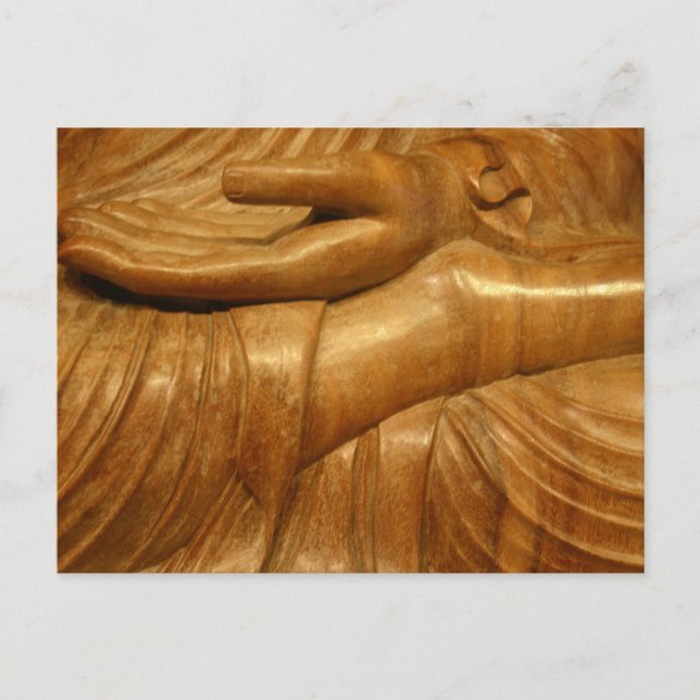 Buddha hand postcard (Front)