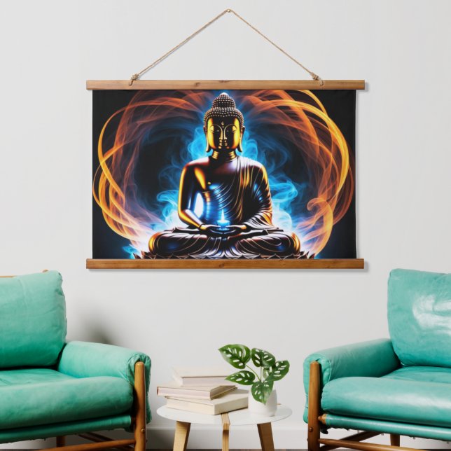 Buddha Hanging Tapestry (Living Room)