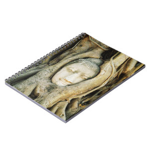 Buddha Head in the Fig Tree .. Ayutthaya, Thailand Notebook