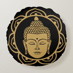 Buddha Head Meditation Pillow