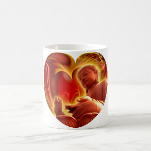 BUDDHA Heart Coffee Mug