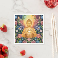 Buddha, Heart of light, Party, Floral, Vintage