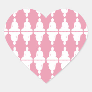 Buddha Heart Sticker