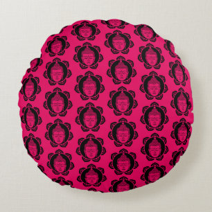 Buddha Home And Living Round Pillow