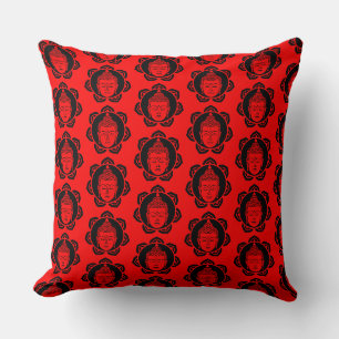 Buddha Home And Living Throw Pillow