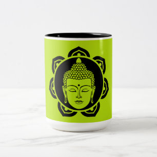 Buddha Home And Living  Two-Tone Coffee Mug