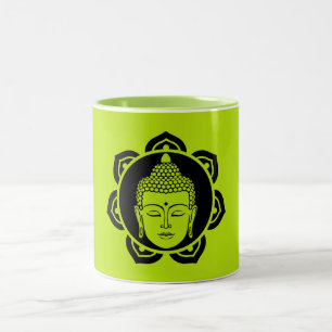 Buddha Home And Living  Two-Tone Coffee Mug