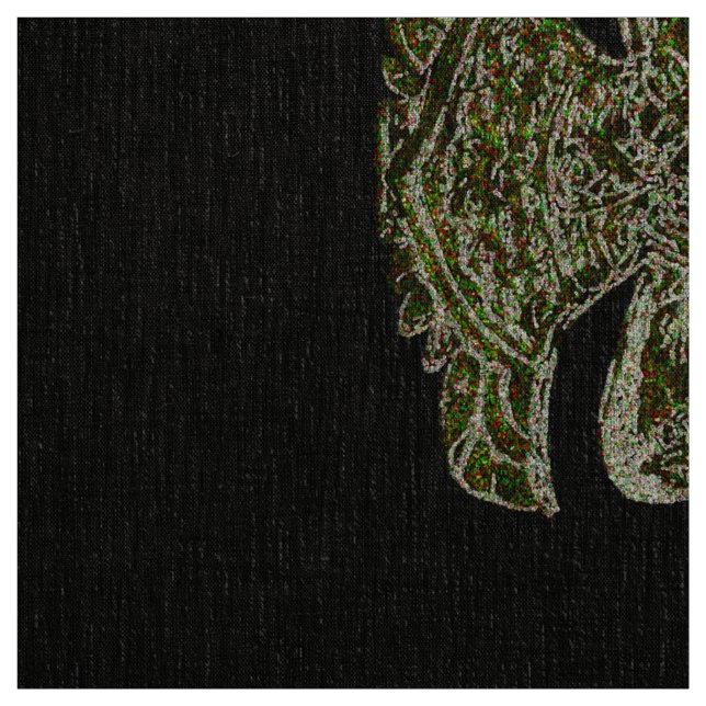 buddha in black fabric (Swatch)
