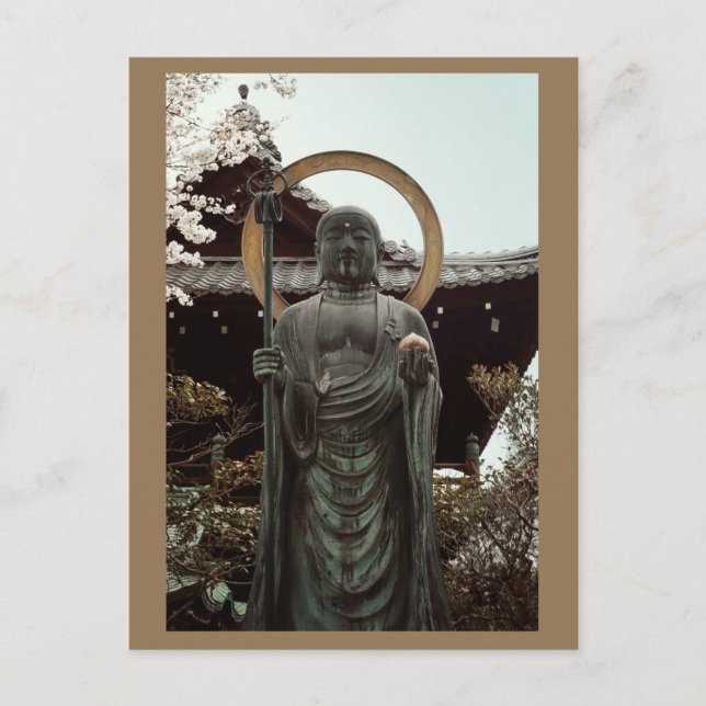 Buddha in Higashiyama Postcard (Front)