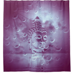 buddha in purple