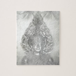 buddha in silver jigsaw puzzle