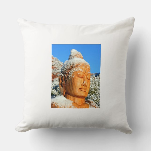 Buddha in Snow Pillow (Front)