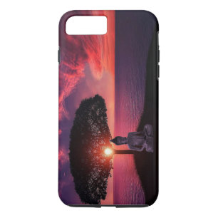 Buddha in the Red Evening Sky Case-Mate iPhone Case