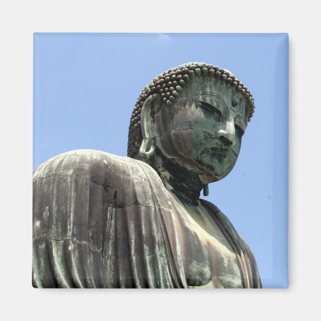 buddha kamakura statue magnet (Front)