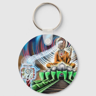Buddha Keychain