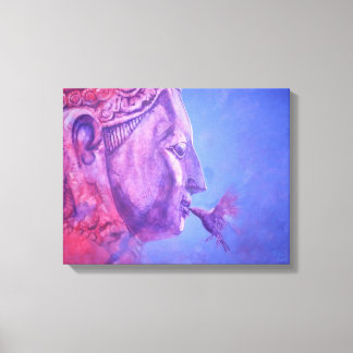 Buddha Kiss Canvas Print