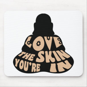 Buddha Love Mouse Pad