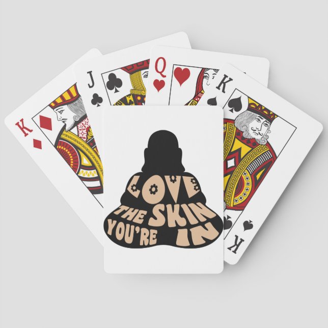 Buddha Love Playing Cards (Back)