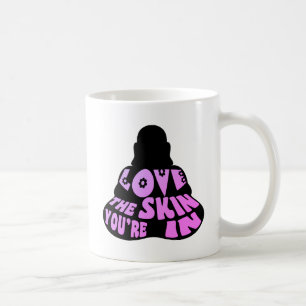 Buddha Love Purple Coffee Mug