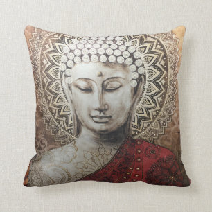 Buddha Love Throw Pillow