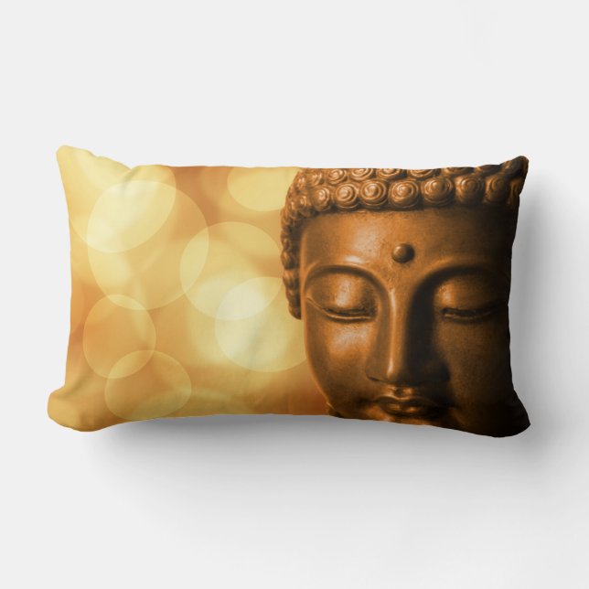 Buddha Lumbar Pillow (Front)