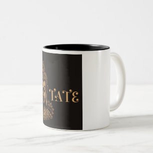 Buddha Meditates  Two-Tone Coffee Mug