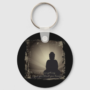 Buddha Mind Is Everything Keychain