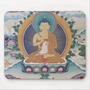 BUDDHA MINDFULNESS MOUSE PAD