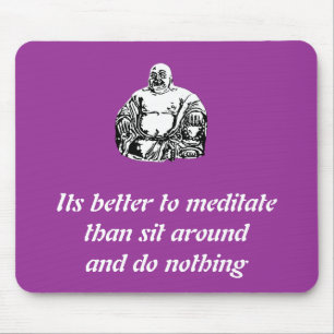 buddha mouse pad