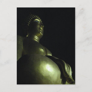 Buddha Night  タイ 仏教 Postcard