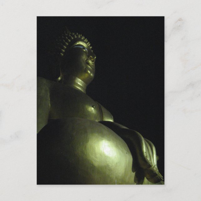 Buddha Night  タイ 仏教 Postcard (Front)