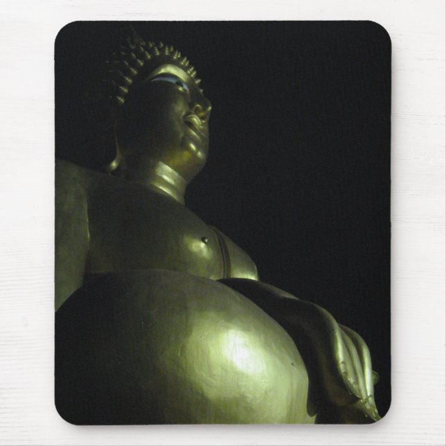Buddha Night Mouse Pad (Front)
