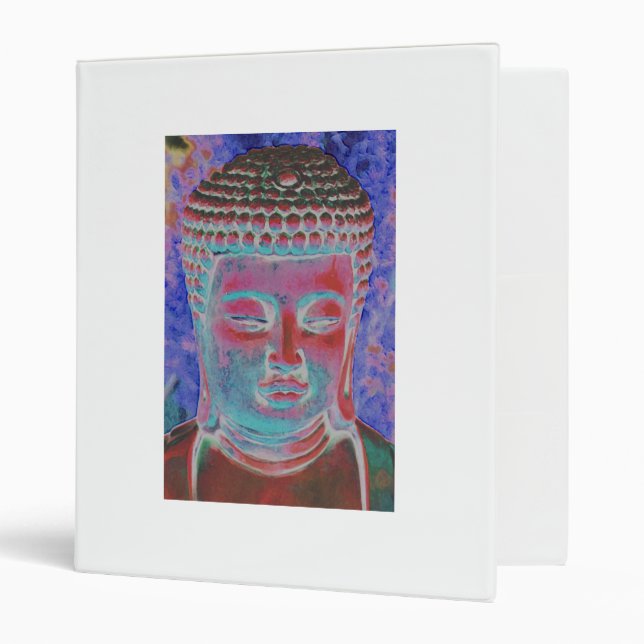 Buddha of the Painted Kaleidoscope Binder (Front/Inside)