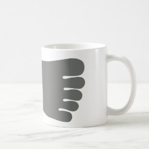 Buddha Pada Mug (Gray)