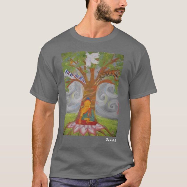 Buddha Painting Shirt (Front)