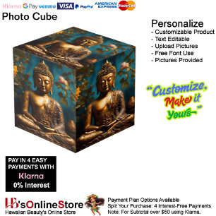 Buddha Photo Cube