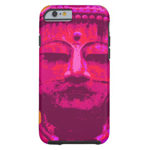Buddha pink and orange tough iPhone 6 case