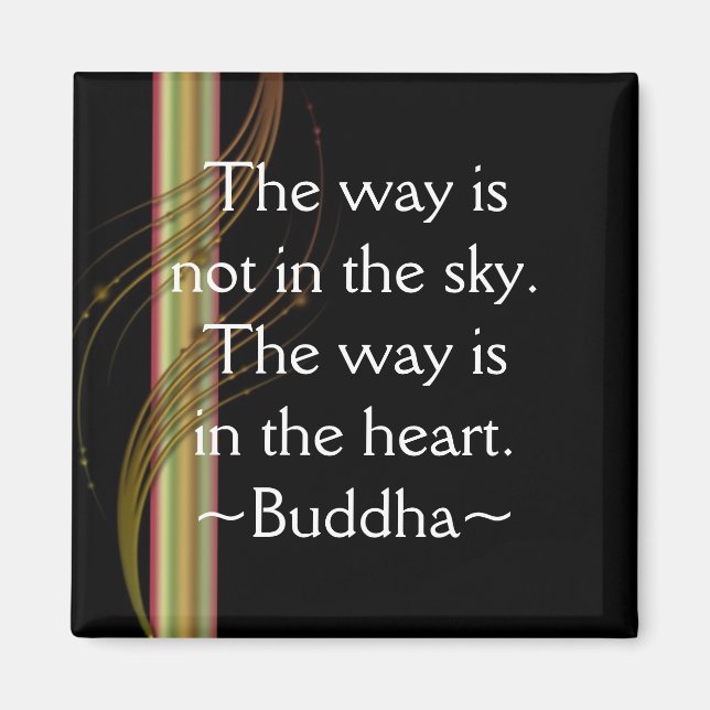 Buddha Quotation ~ Motivational Magnet (Front)