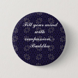 Buddha quote inspire motivational 2 inch round button