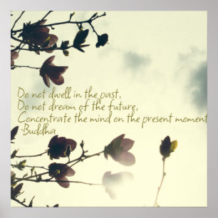 Buddha quote on the paste poster