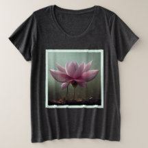 Buddha Quote: opinionated people 2sides PINK lotus
