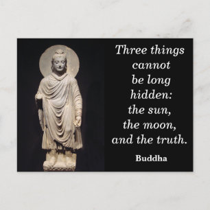 Buddha quote - postcard