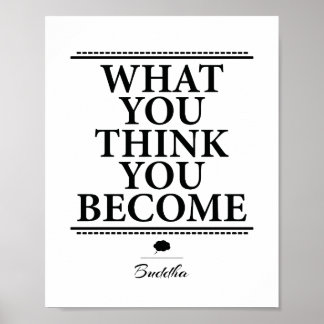 Buddha quote poster